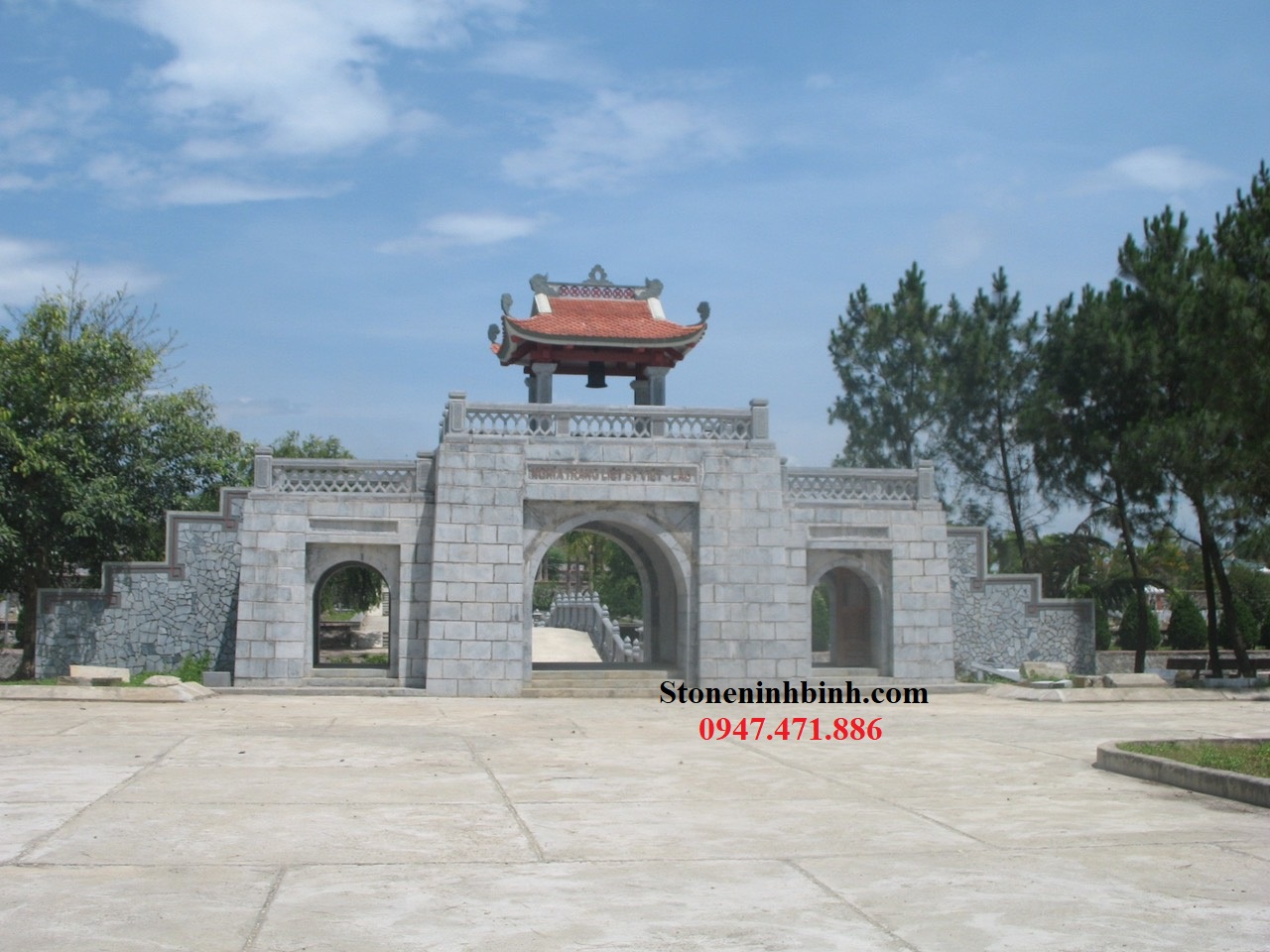 Mẫu Cổng Tam Quan Ở Lâm Bình, Tuyên Quang